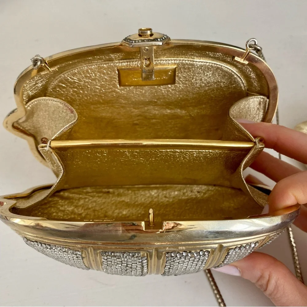 Judith Leiber Swarovski Crystal Vintage Miniaudiere - Picture 7 of 11